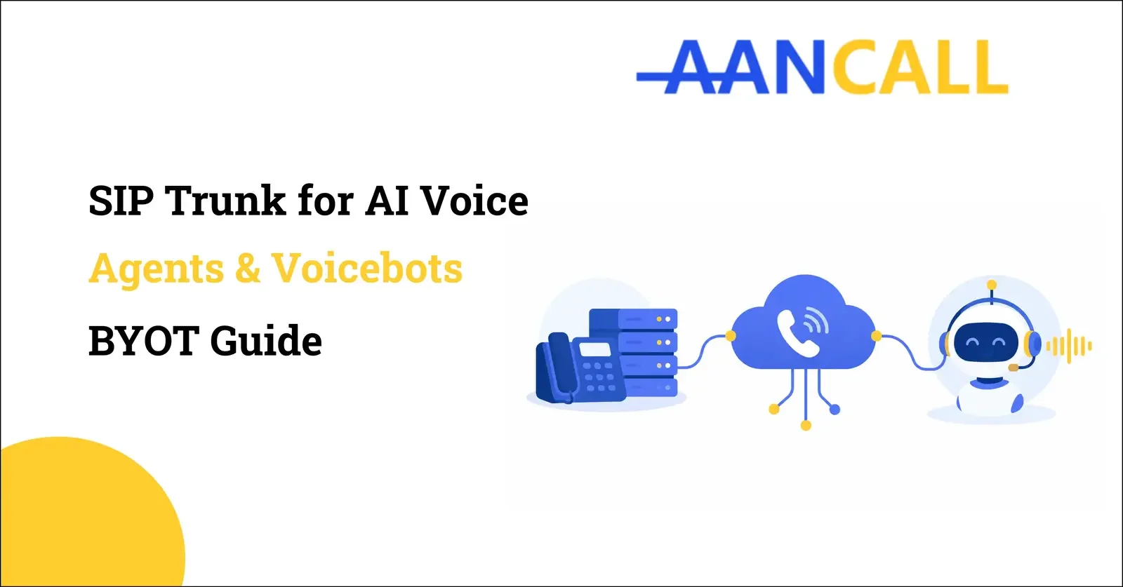 SIP Trunk for AI Voice Agents & Voicebots | BYOT Guide